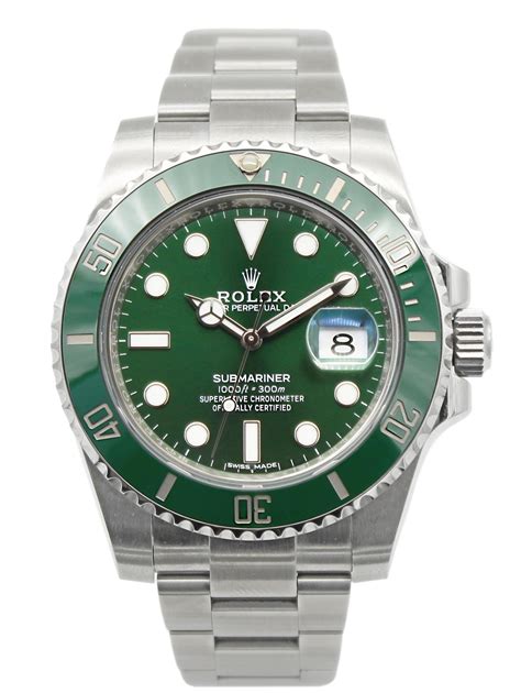 rolex hulk submariner dial.